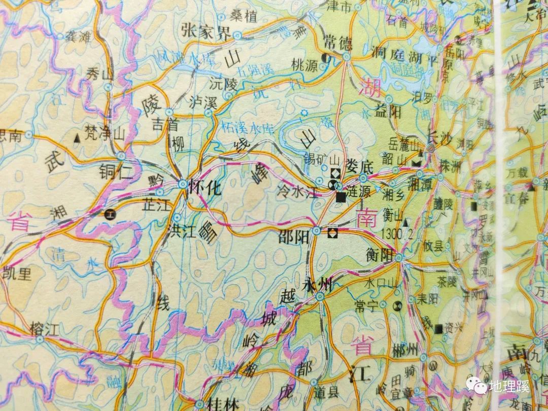 湖南雪峰山地图图片