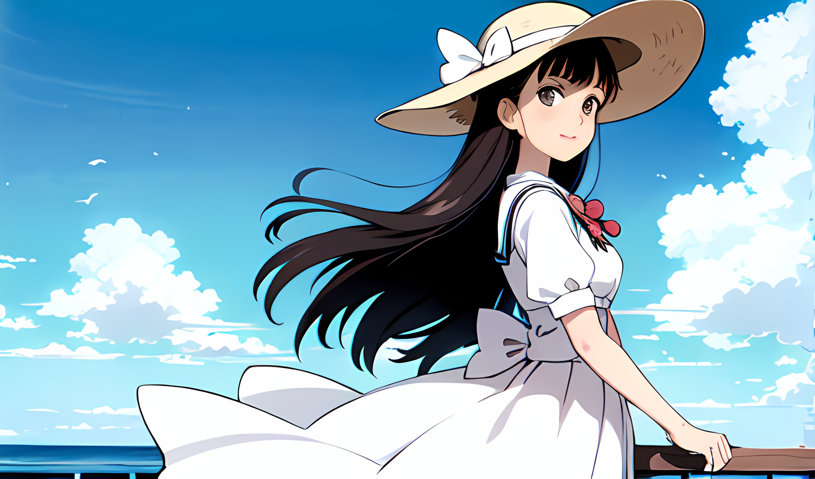 致敬巨匠宫崎骏:海风里的花容与少女,一场风情万种的邂逅