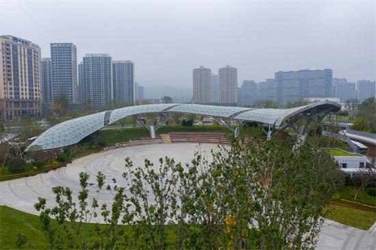 临安人民广场"焕新"回归!苕溪锦带传统风貌区新增打卡地标