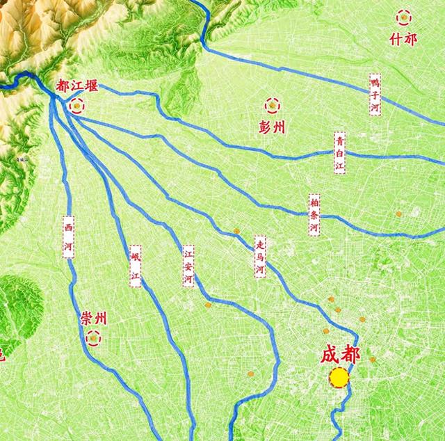 都江堰对成都太重要了,可以调节成都平原的水量,黄河就不能这样