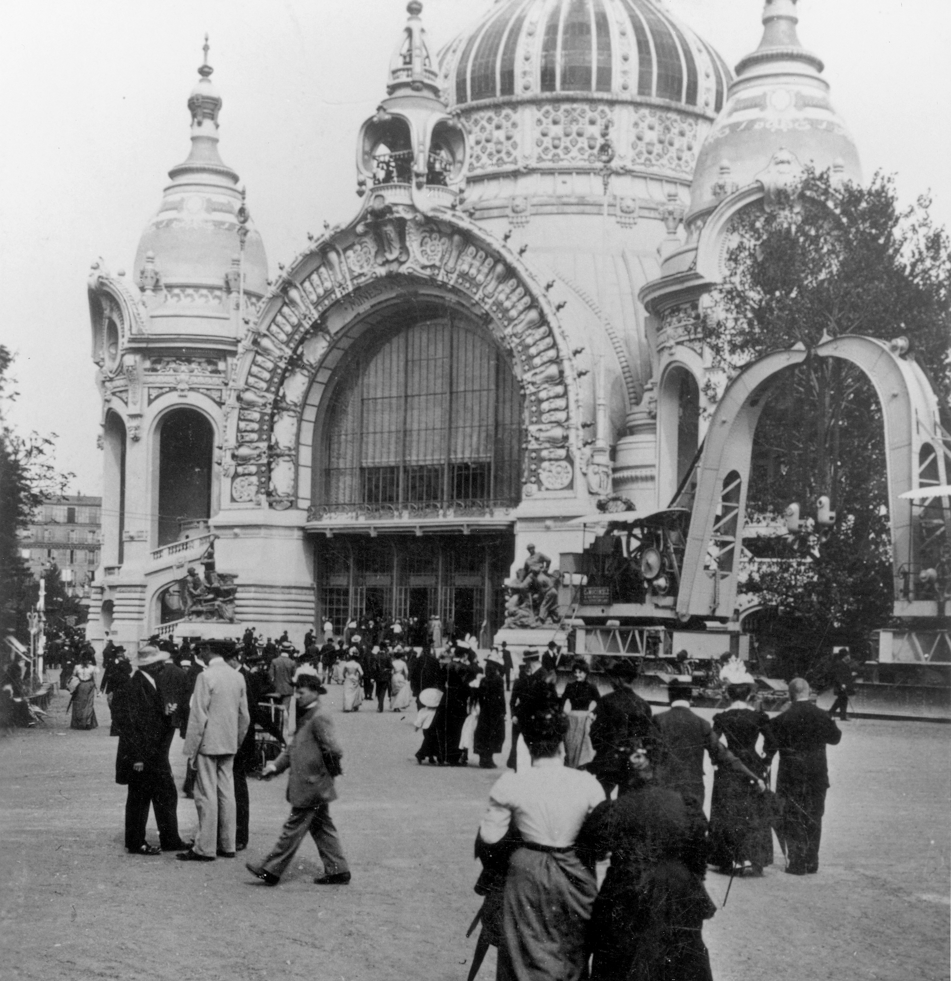 巴黎世界博览会所展现的1900年欧洲"图卷"