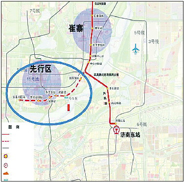 山东首条跨黄有轨电车将"飞跃"5处生态保护区