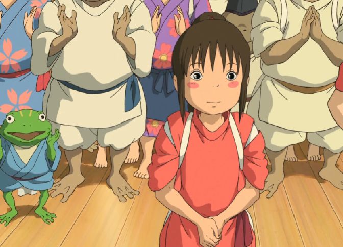 暑期绘画课课件|千与千寻的油屋马克笔上色丙烯画背景