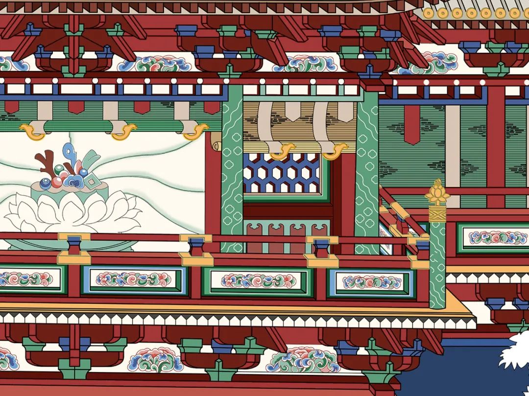 学术丨高平开化寺北宋壁画兜率天宫建筑图像解读