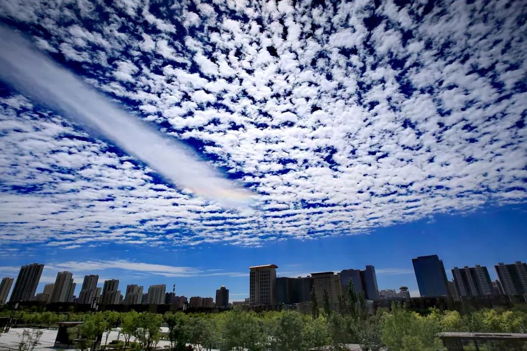 大同蓝,太美了,刷爆朋友圈!