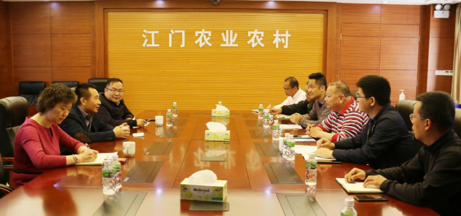 郑少强同志赴省渔政总队江门支队调研