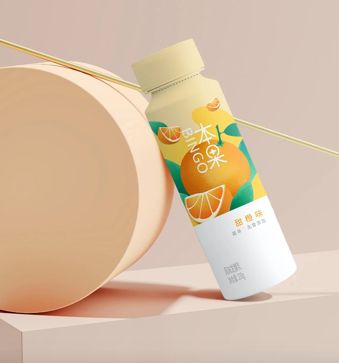 「羚佳案例」九牛牧业-本果丨水果和酸奶更配哟!