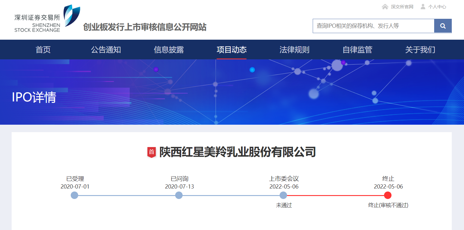 红星美羚ipo失败,羊奶粉混战增大业绩压力