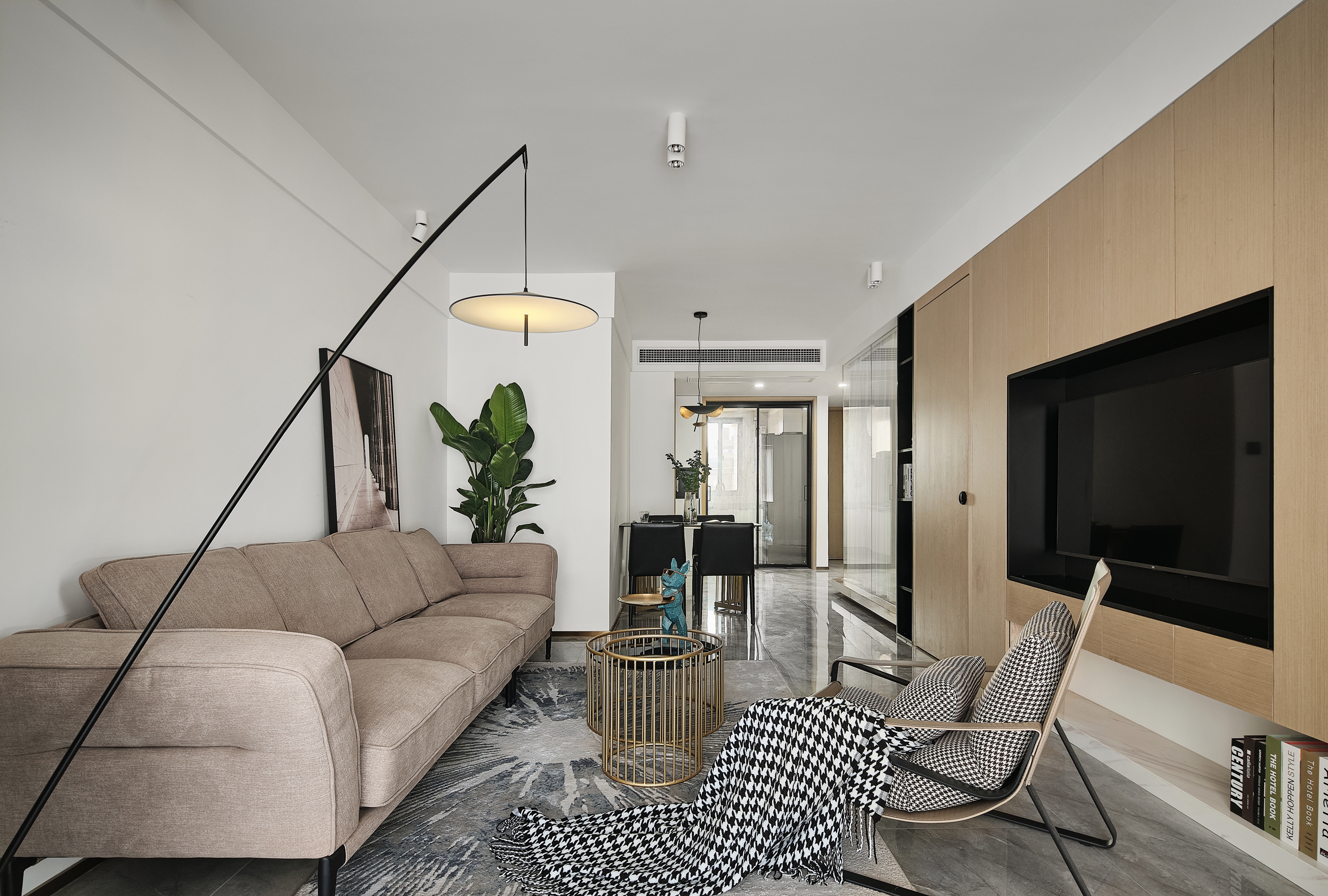 88平方轻奢时尚风的家装设计吸引你吗 南京装修设计公司哪家好