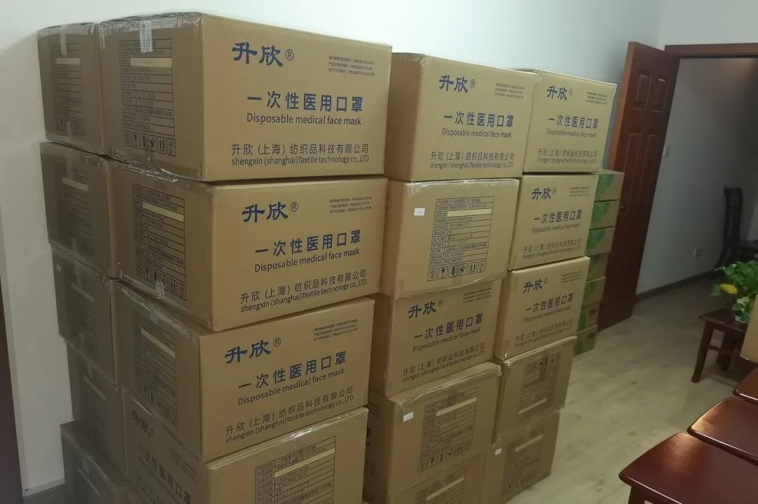 【疫情防控】企业捐赠防疫物资 助力我区疫情防控