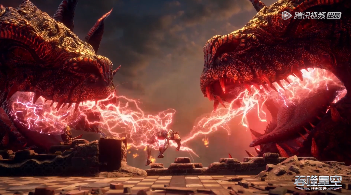 吞噬星空:罗峰遭战神背刺,仍能秒杀九头蛇龙,只因这个人牺牲了