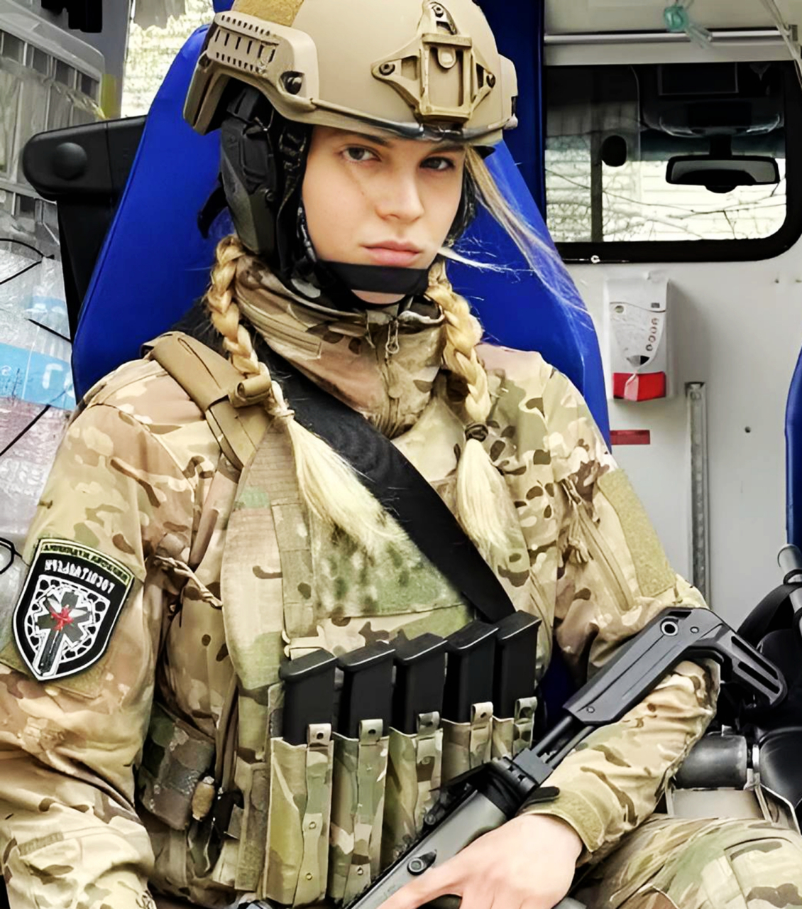 乌克兰美女狙击手奥利尼琴科在社交平台上的霸道行为引发了不小的争议