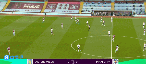 英超-b席两助福登建功斯通斯卡什染红 曼城2-1客场逆转维拉