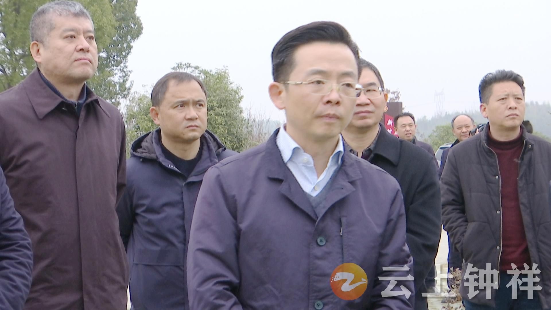 李文震调研巡查钟祥全面推行林长制工作