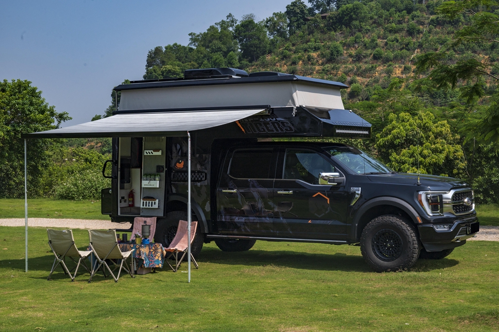 6.16——18日北京房车展 旅美速腾福特f150自由者四驱越野房车ii