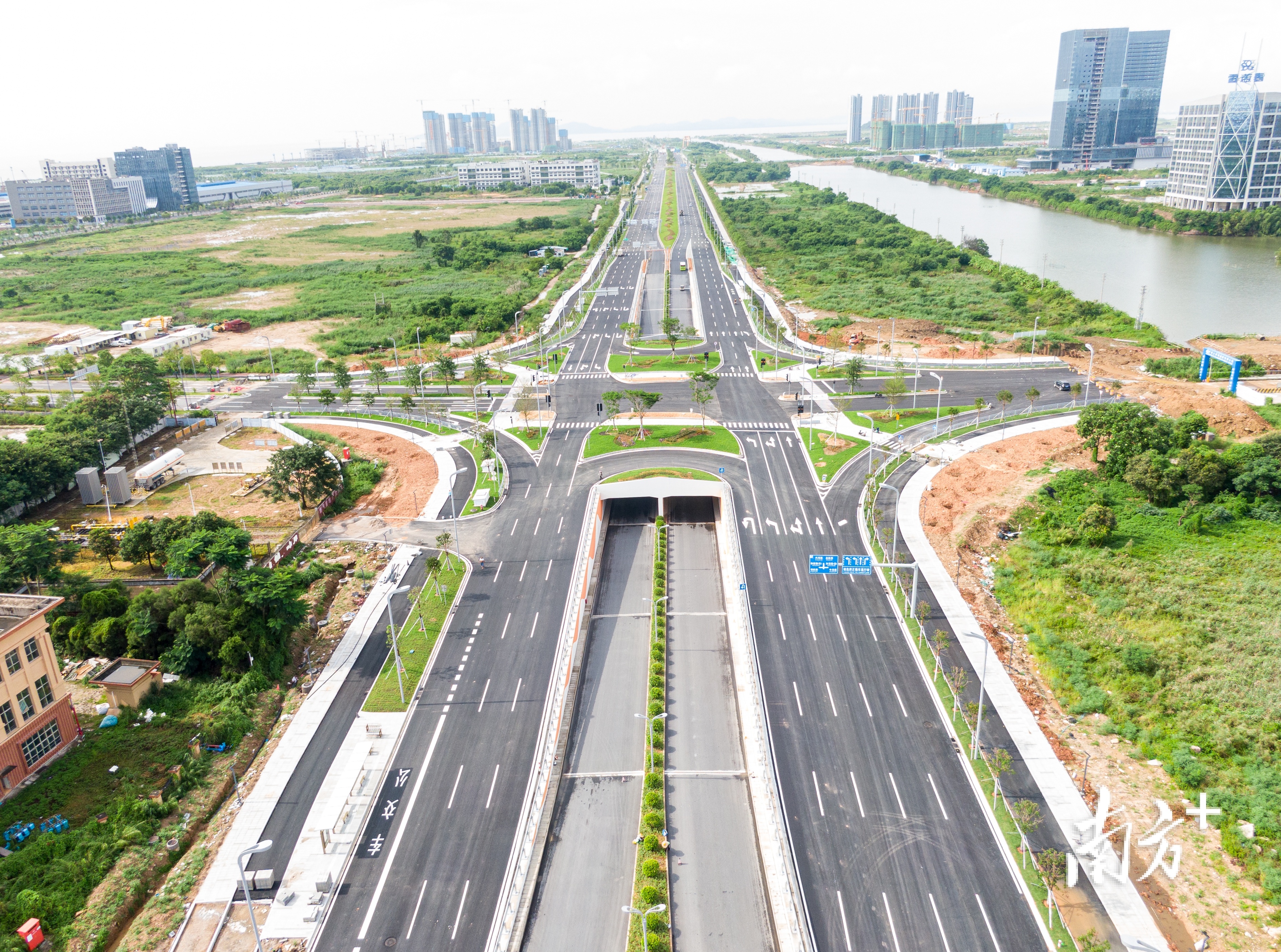 新橋通車,中山翠亨新區馬鞍島環島路年內全線完工