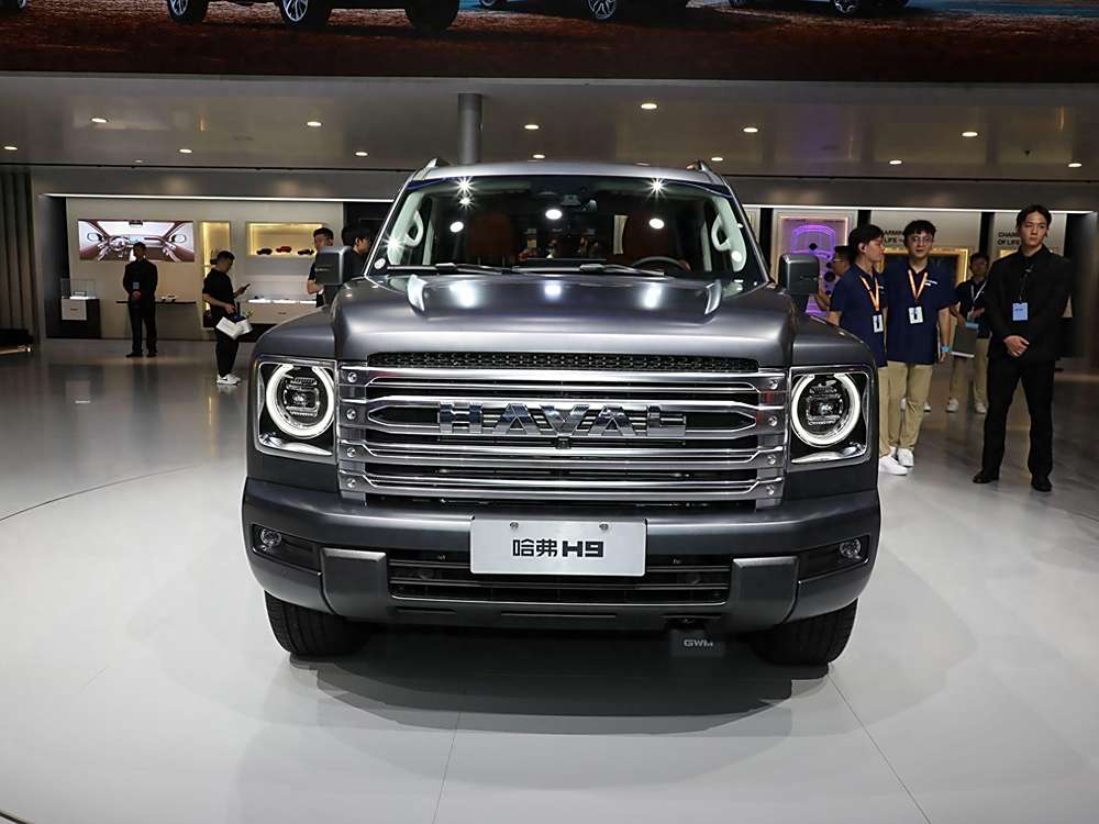 将于9月9日正式上市,全新一代哈弗h9成都车展实车图曝光