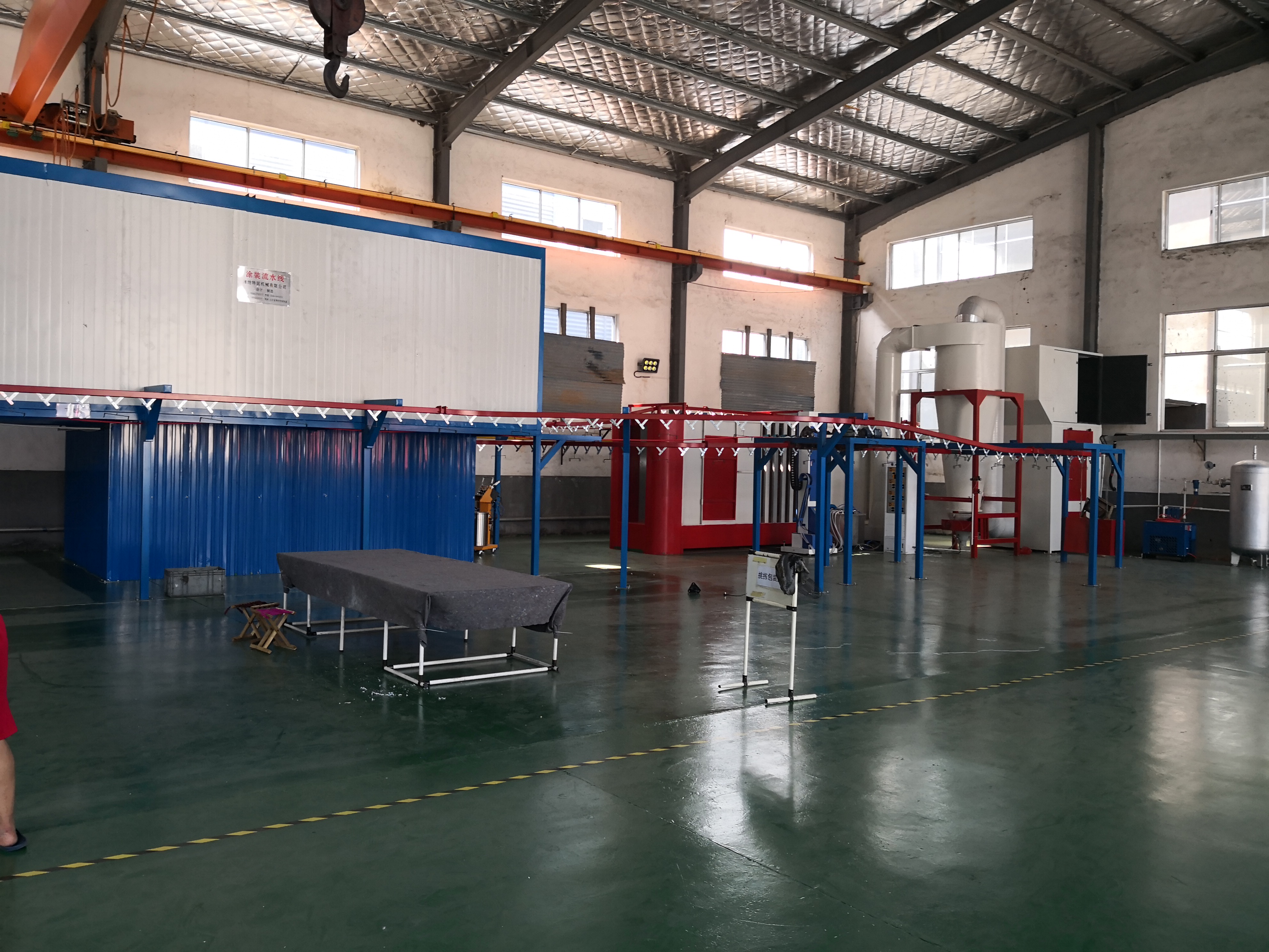 防护网喷塑流水线 静电喷涂喷漆设备厂家 一站式喷涂设备厂家