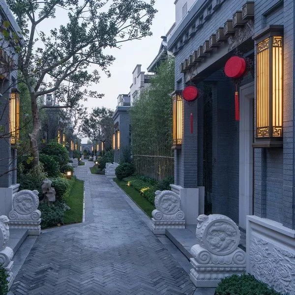 佛山泰和中山院子实景图|当代景观规划