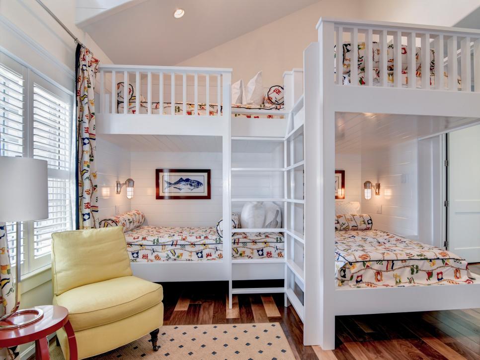 便利的双层床,儿童房布置双层床有什么好处?