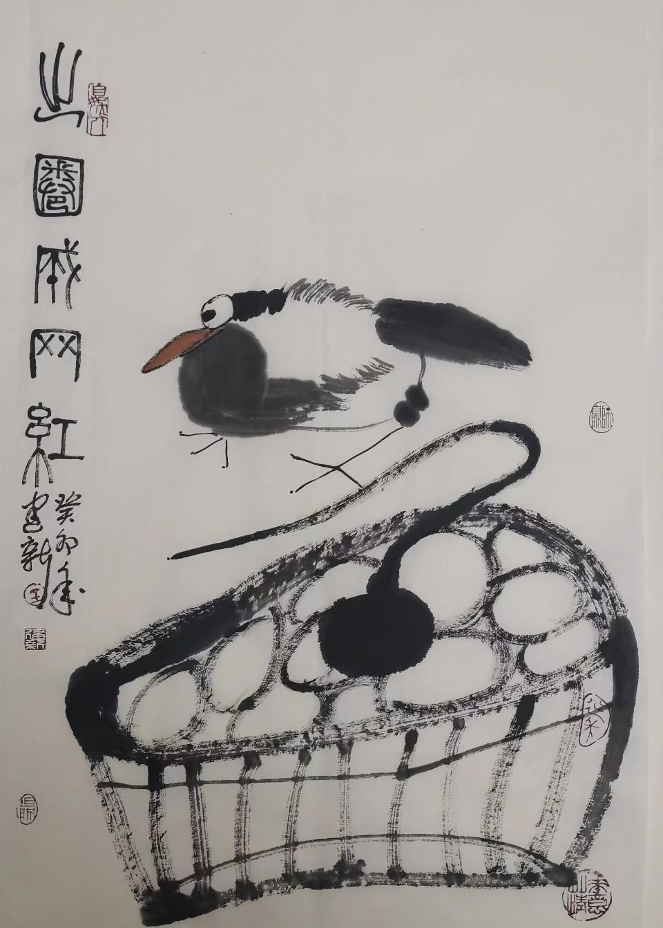 鉴赏|王建新花鸟新作:苍中蕴润 淋漓洒脱