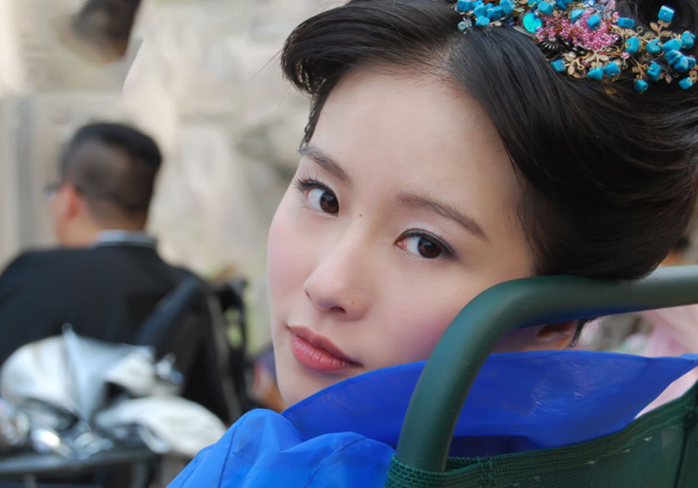 刘诗诗仙剑三活动旧照,清纯温婉的小白花,出水芙蓉的小美人呀!