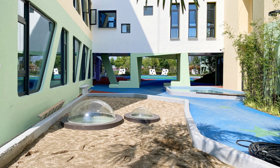 新校新貌丨青浦爱菊幼儿园长什么样?让我们一起去探秘吧