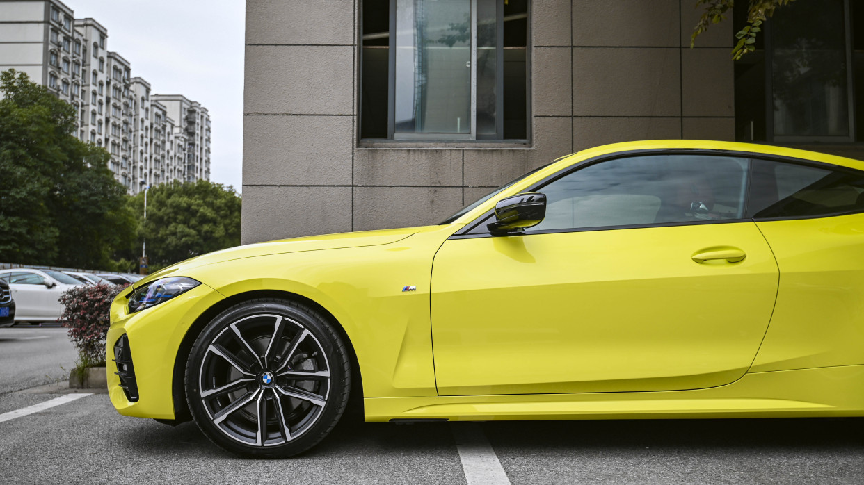 unic|宝马4系改色圣保罗黄