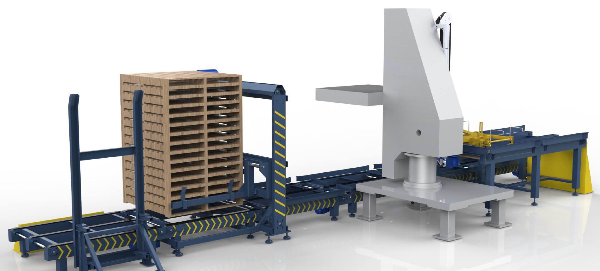 全自动码垛机代替人工的明智选择