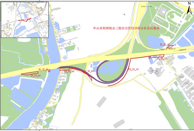 香海大橋支線工程開始徵地