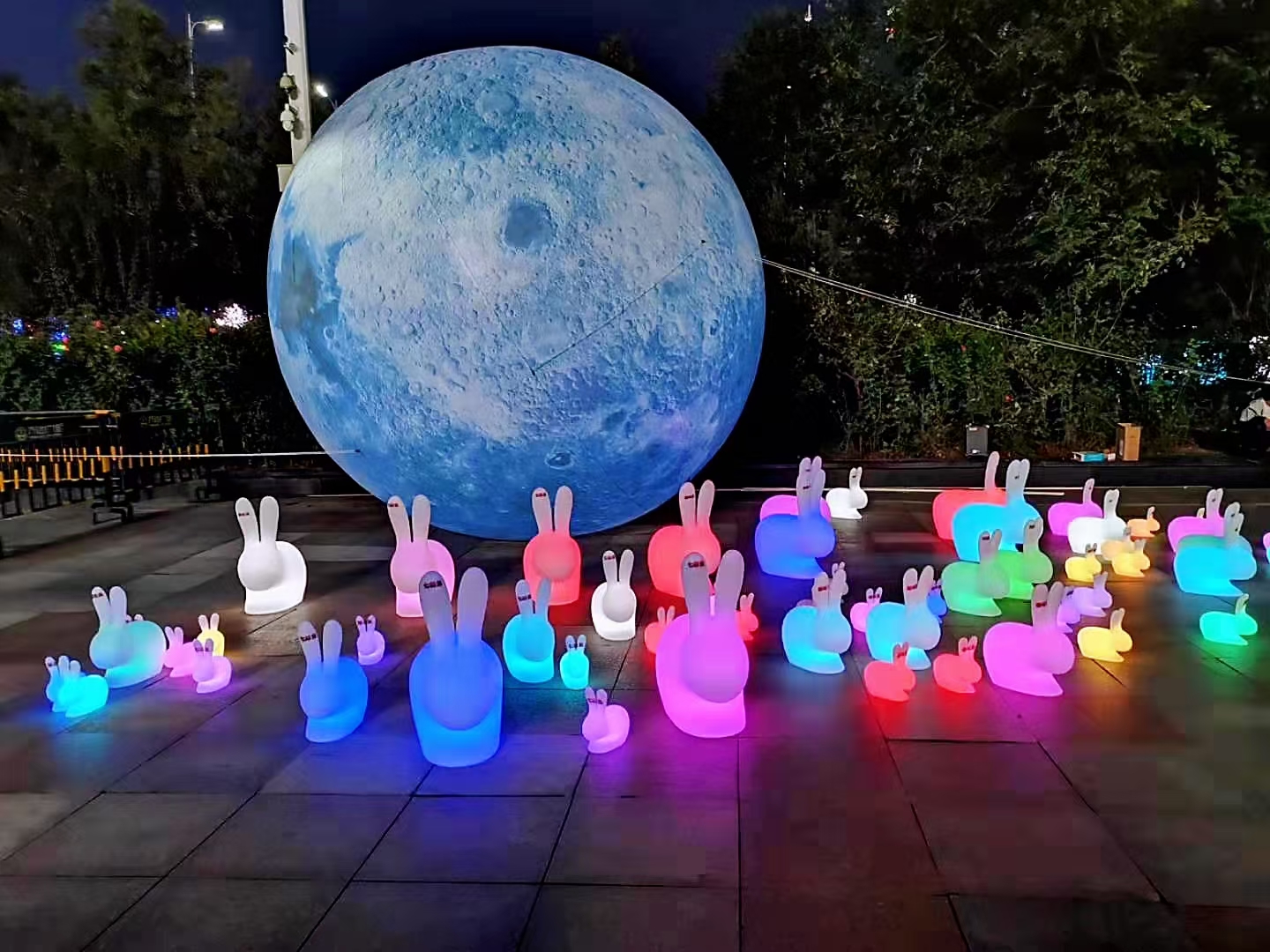 江西南昌气模中秋户外月球气模定制