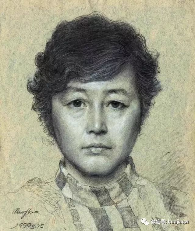 上海师大教授徐芒耀素描作品欣赏