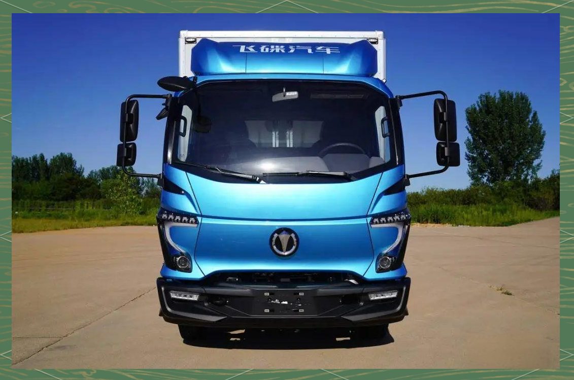 飞碟hw5绿牌混动轻卡:续航强劲,动力出众,配置豪华