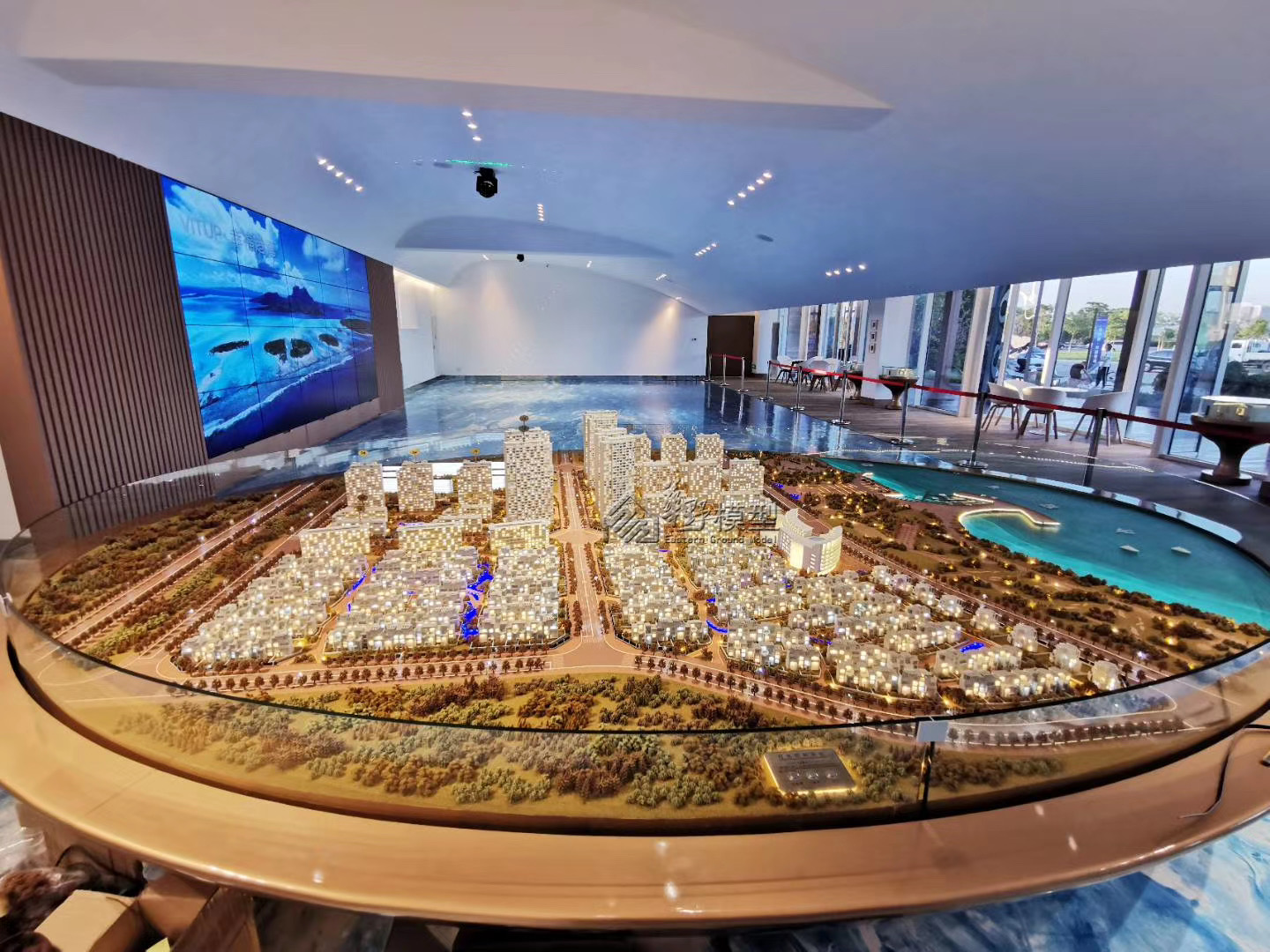 现代沙盘模型融入四大创新技术