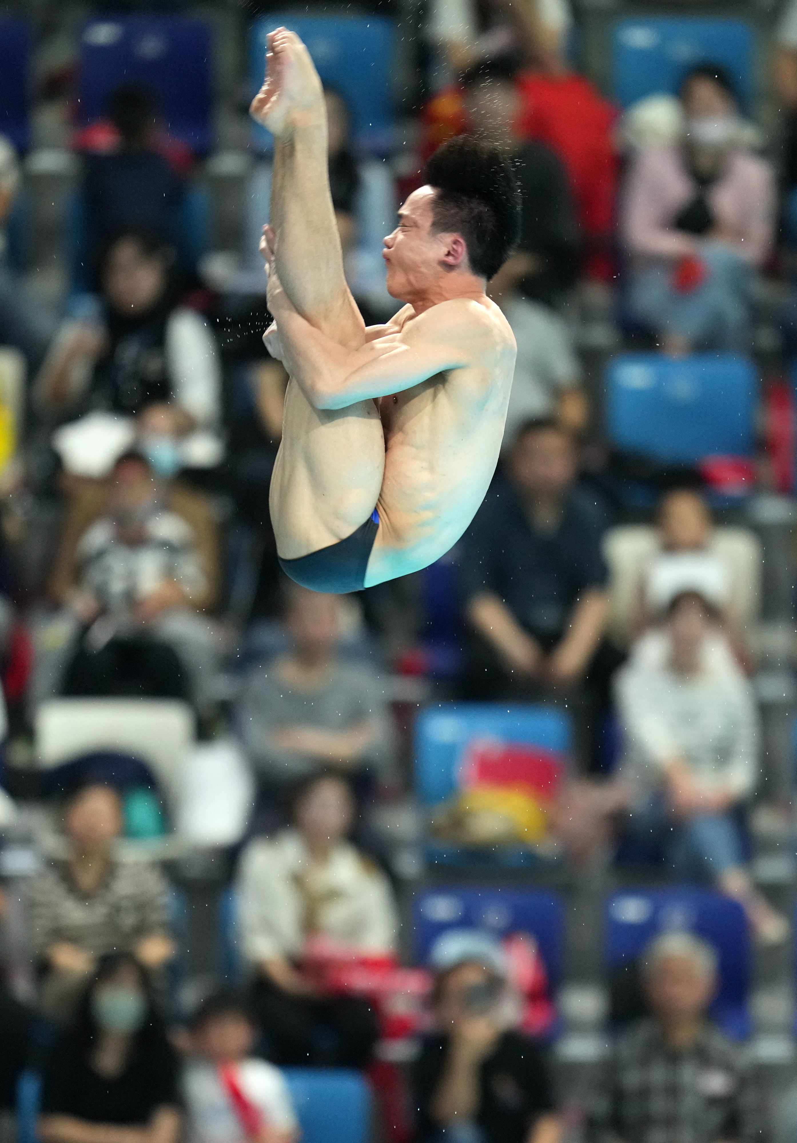 跳水——世界杯西安站男子10米台:杨昊晋级决赛
