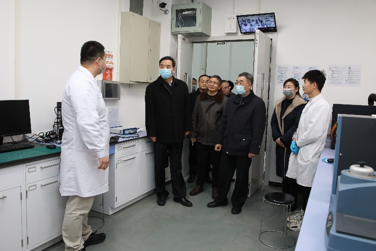 教育部党组成员,副部长宋德民一行到校调研校园安全工作