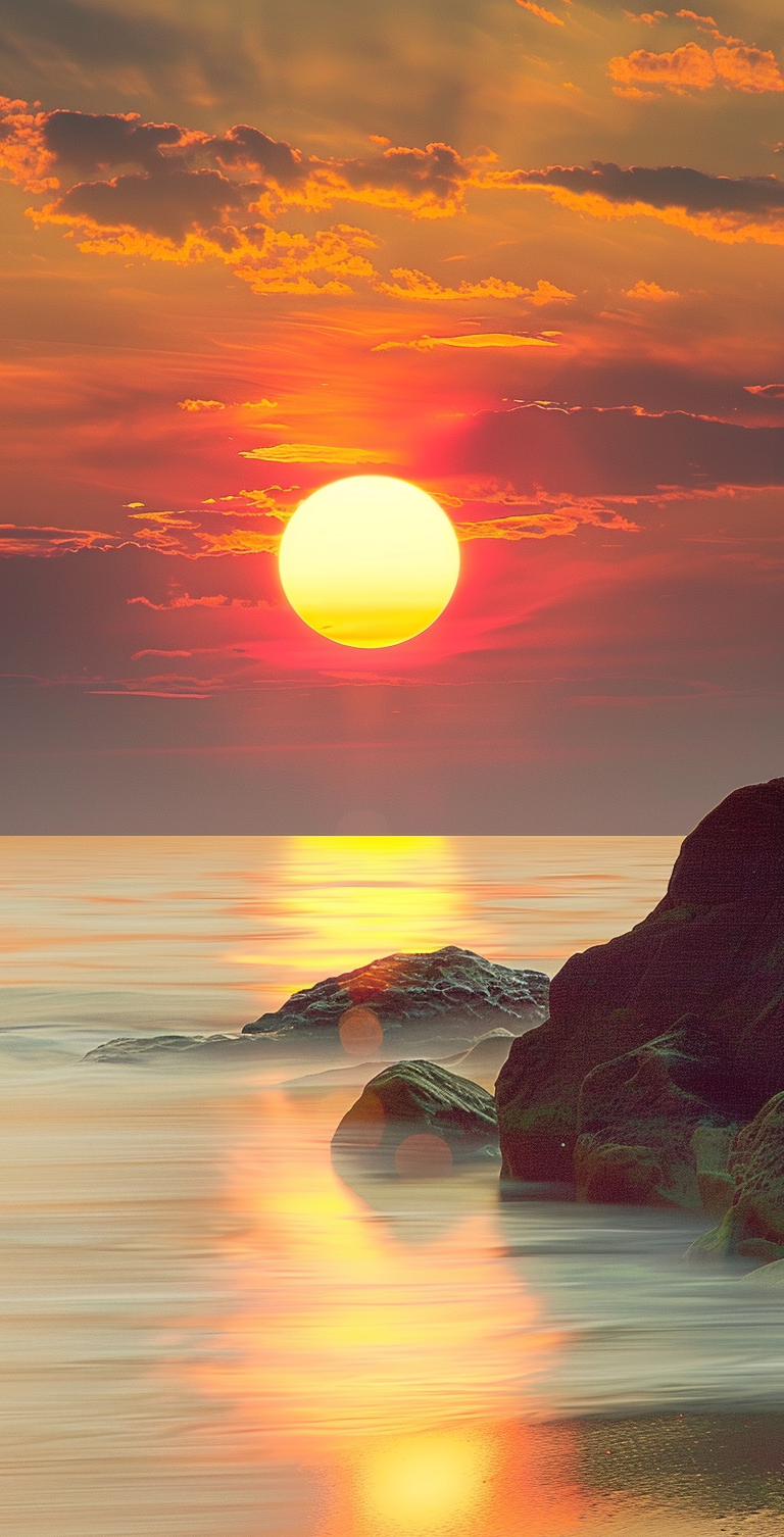 壁纸:日出之美,温暖人心的新篇章