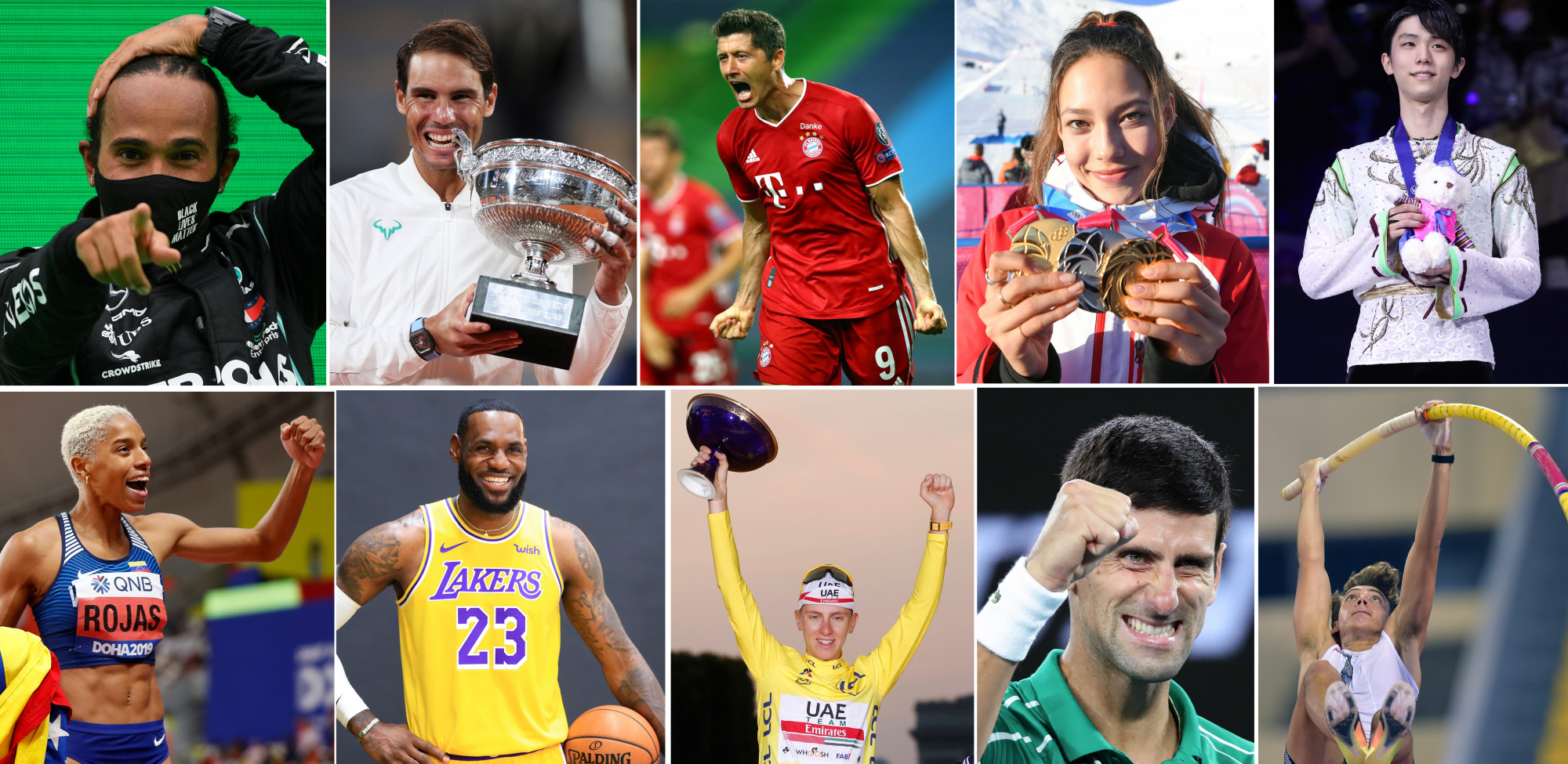 (体育·年终稿)新华社体育部评出2020年国际体育十大人物