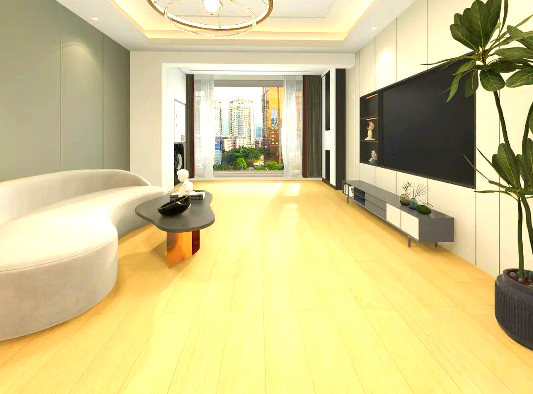 小客厅木地板铺装技巧,显大又美观!