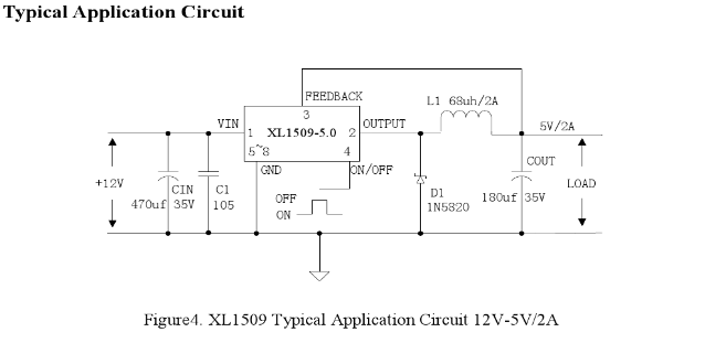 xl1509降压5v电路图图片
