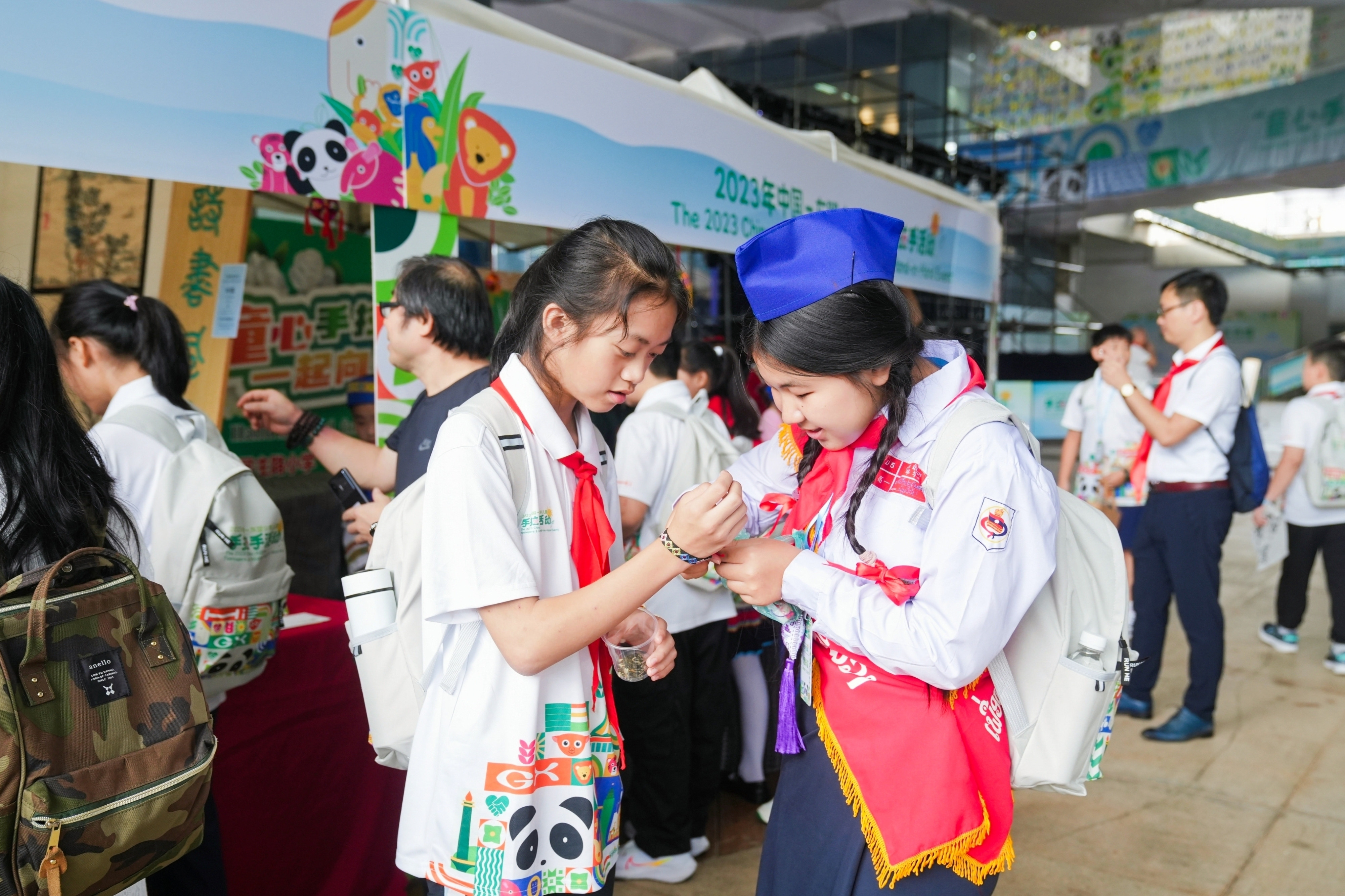 2023年中国—东盟少年儿童手拉手活动启动