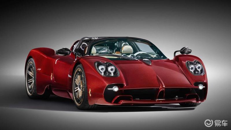 帕加尼公布敞篷版utopia跑车官图 售价超2400万元