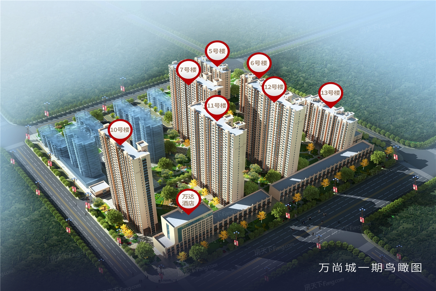 万尚城6 楼7 楼获得商品房预售许可证