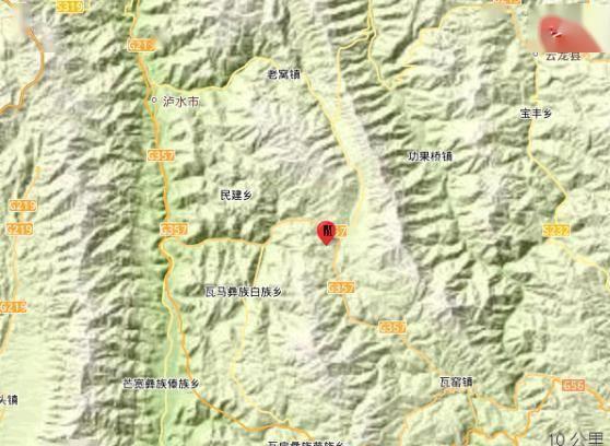 云南大理州云龙县发生2.9级地震