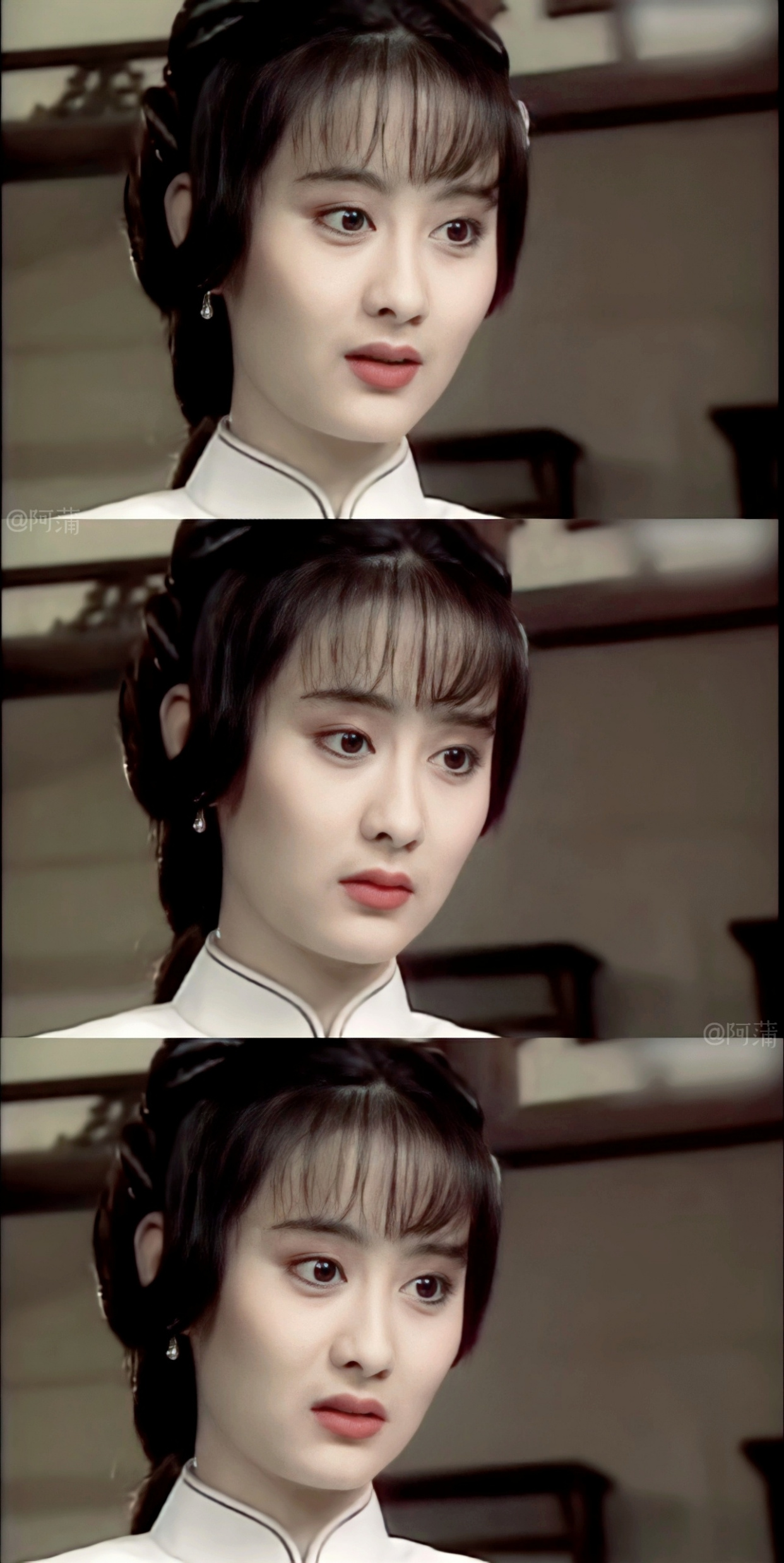 陈德容演白吟霜实在太美了,一句我见犹怜写的就是她!