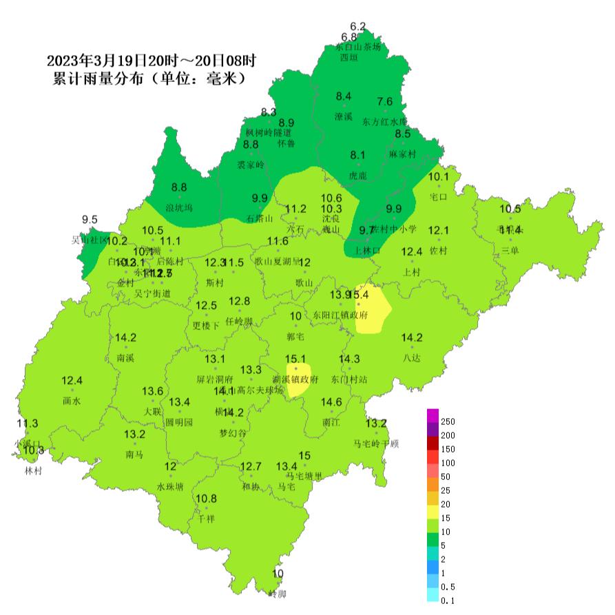 雨 强对流 冷空气……本周东阳天气"过山车"