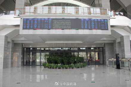 牡丹江站北站房投入使用