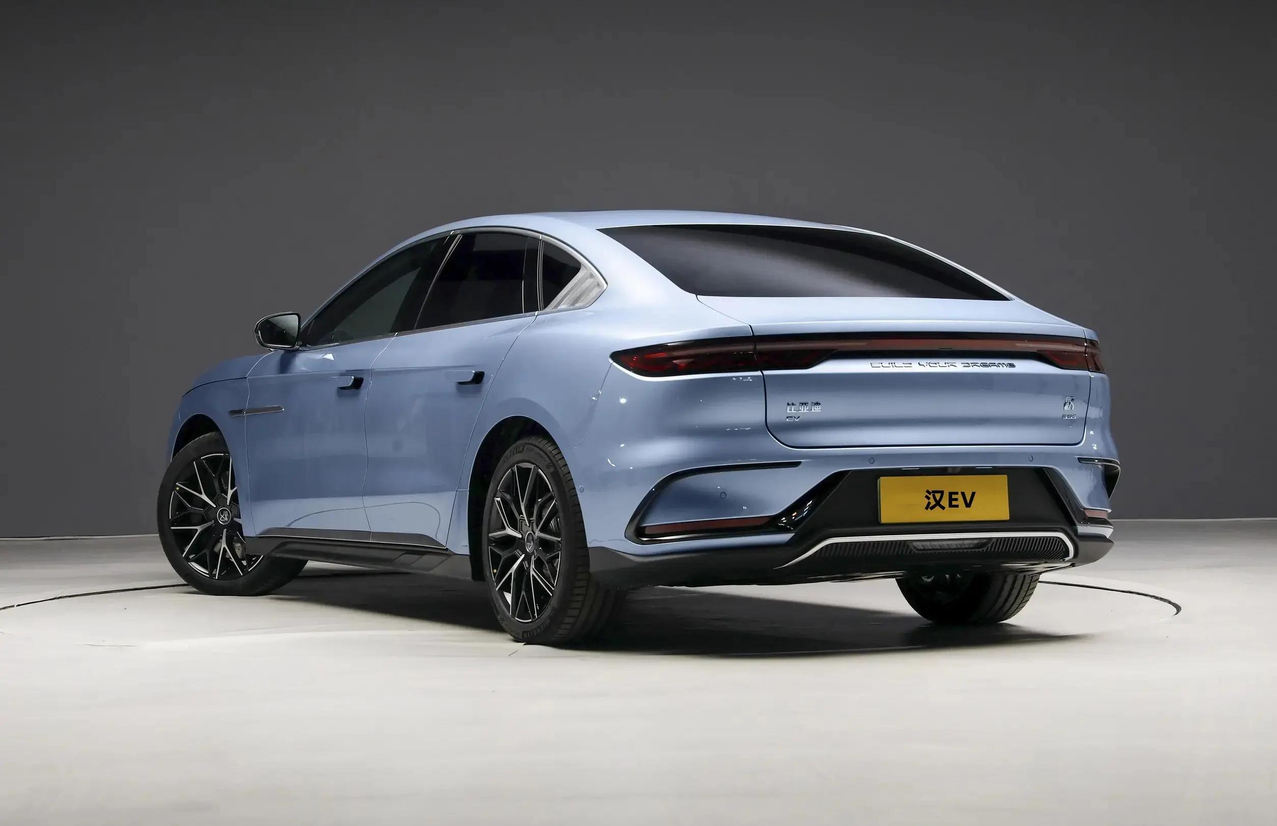 比亚迪汉ev冠军版车型推出限时优惠政策,2000元抵1万元购车款