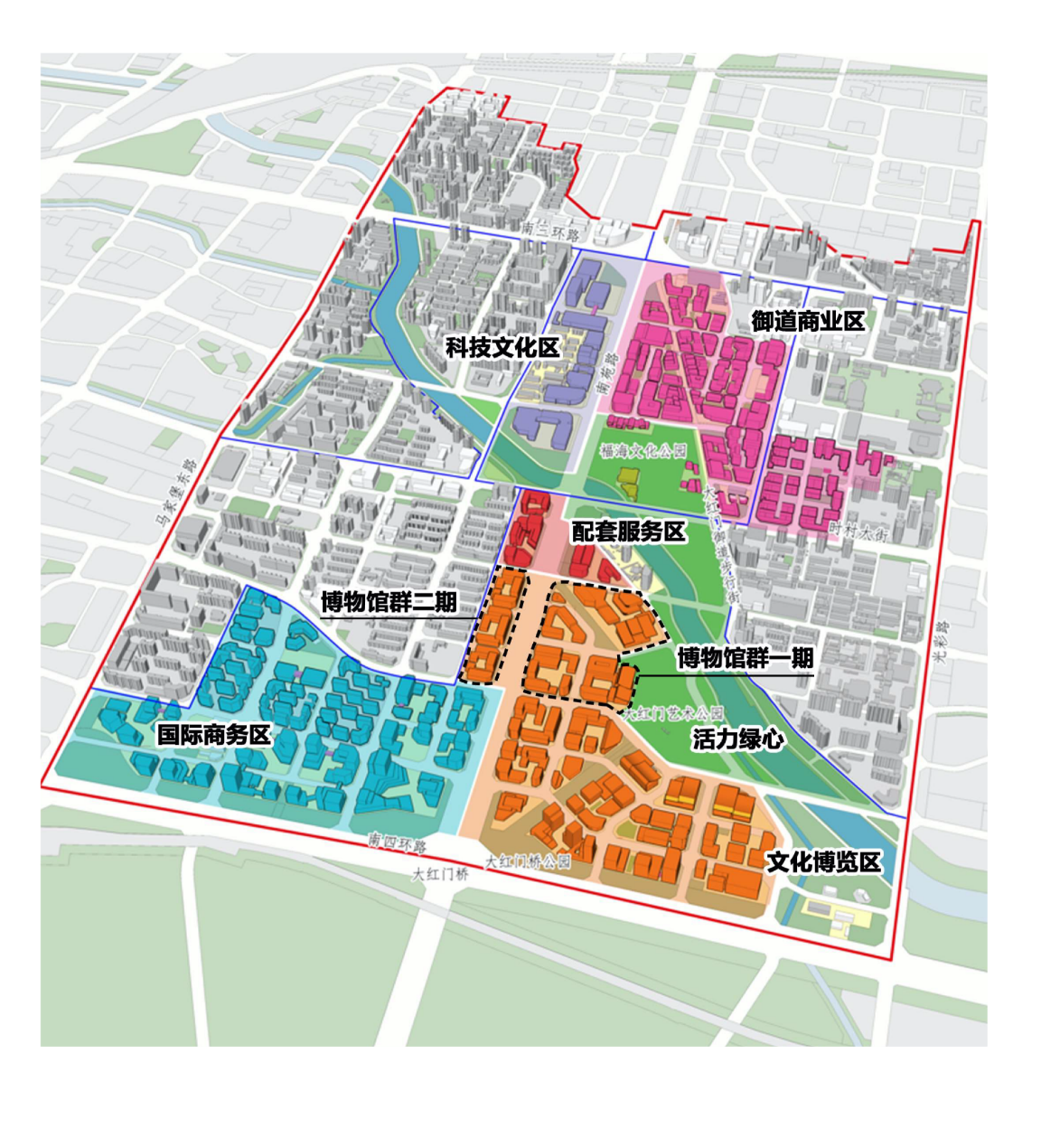 首都商务新区完整规划图片