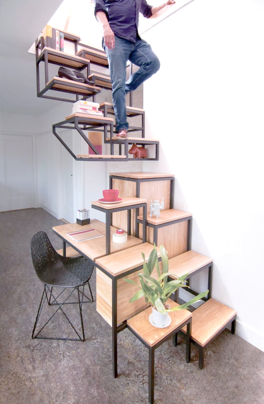 创意楼梯大揭秘:28款颠覆传统的空间艺术